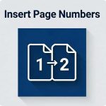 Free Add Page Numbers to PDF