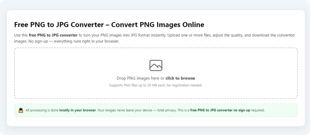 Best PNG to JPG Converter keep high quality