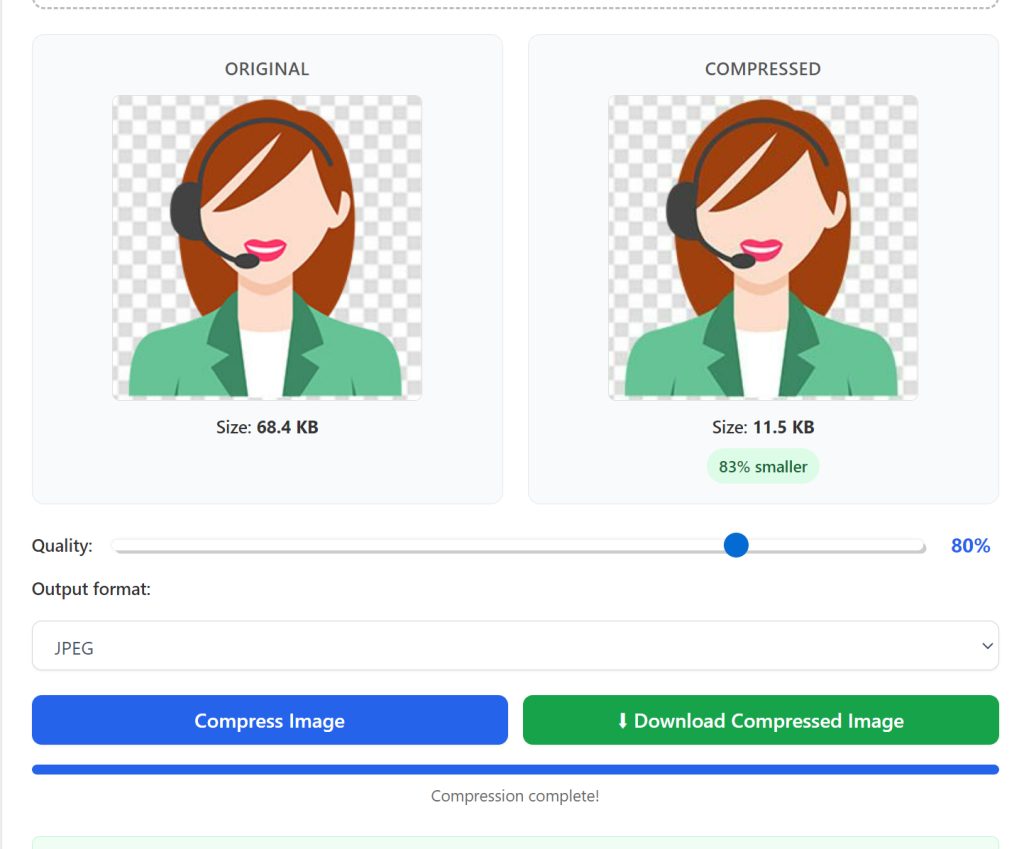 compress images without losing quality online