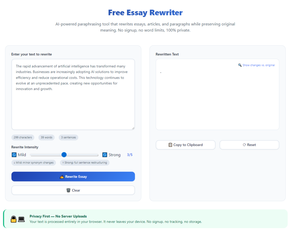 How to Use Essay Rewriter to Avoid Plagiarism