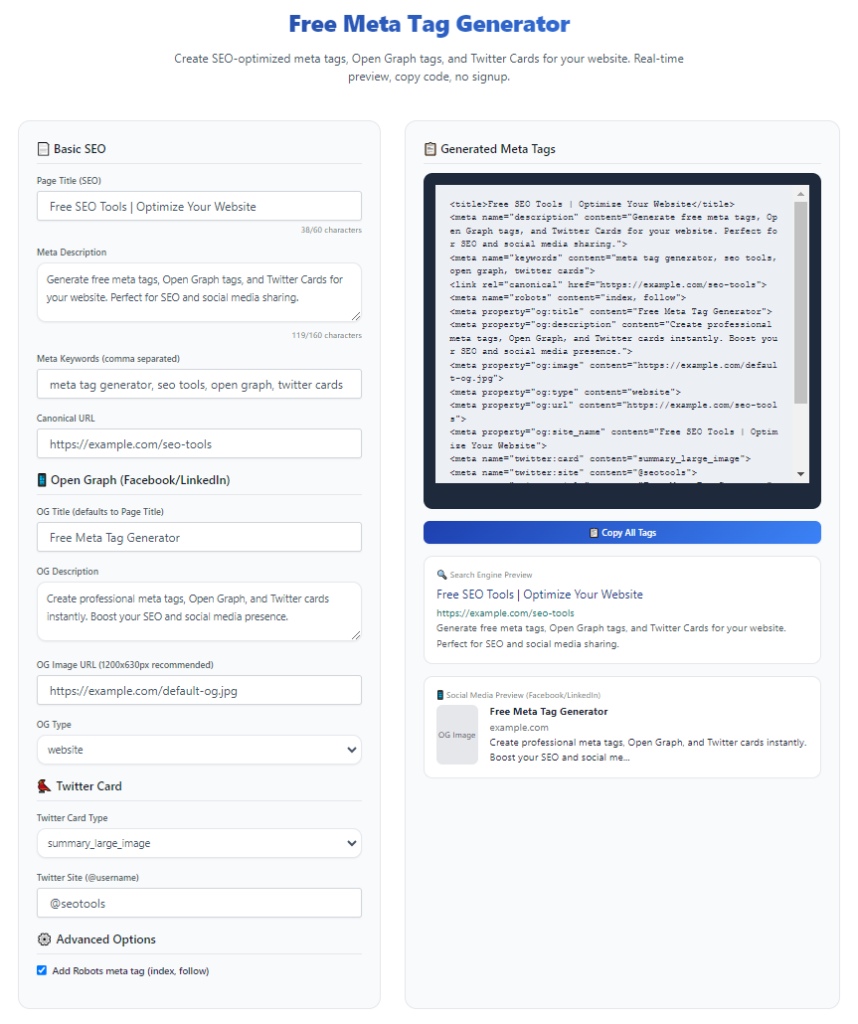 How to Use Meta Tag Generator for SEO Optimization