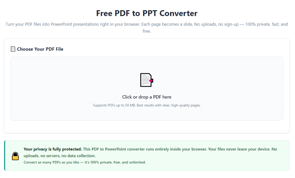 How to Convert PDF to PPT Without Losing Formatting