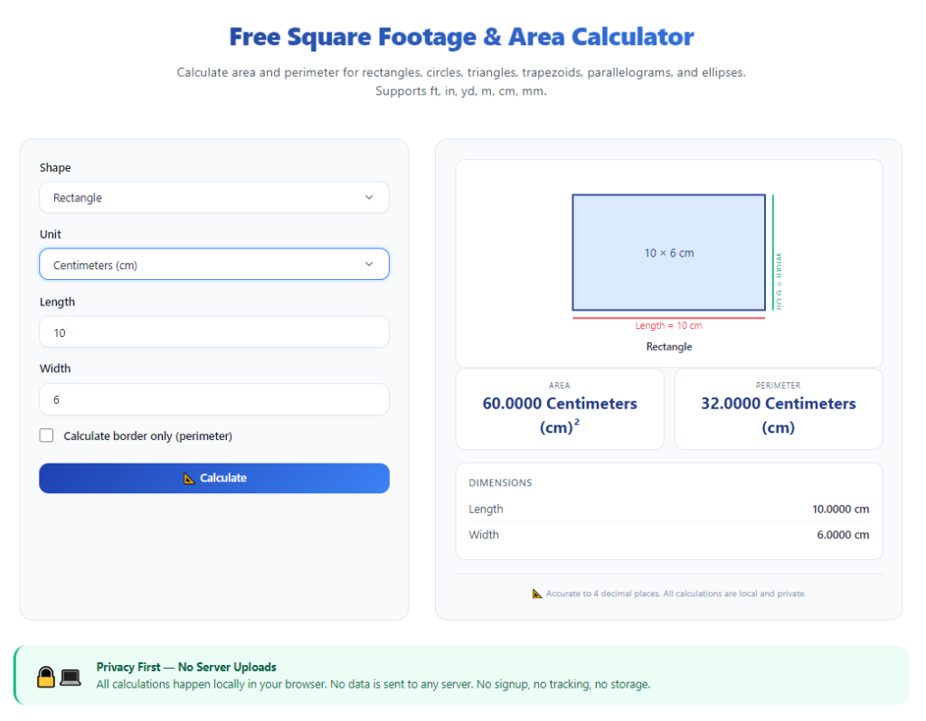 Square Footage Calculator for Irregular Room Shapes