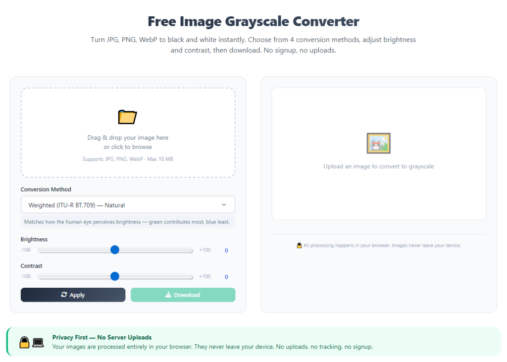 Image grayscale converter no watermark free download