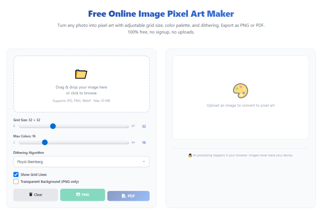 How to Use Image Pixel Art Maker to Convert Photos
